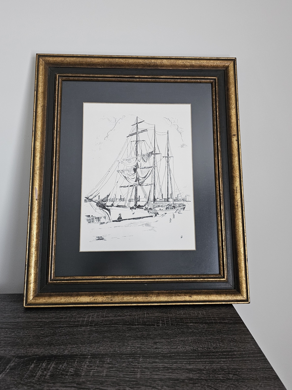 Nautical Ship, Philidelphia Harbour Print - Home Art